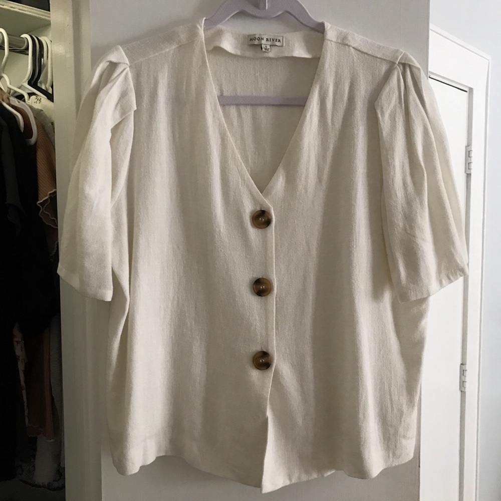 White moonriver top